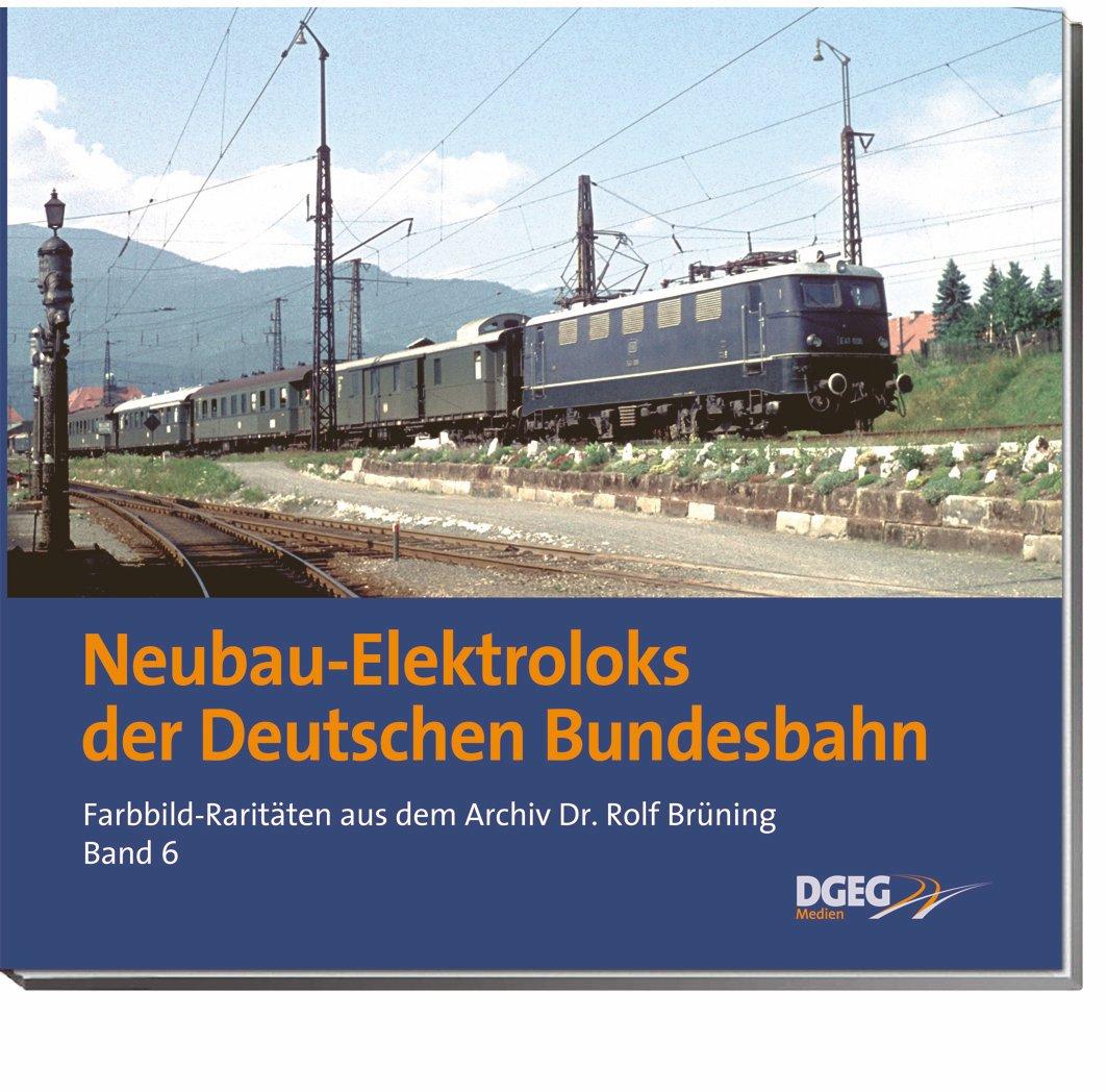 Vorderes Coverbild Neubau-Elektroloks der Deutschen Bundesbahn