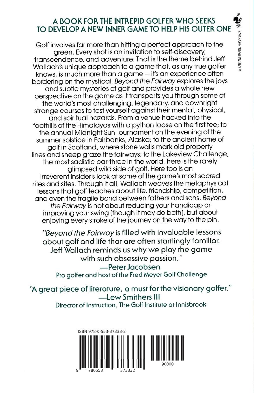 Rückseitencover Beyond the Fairway
