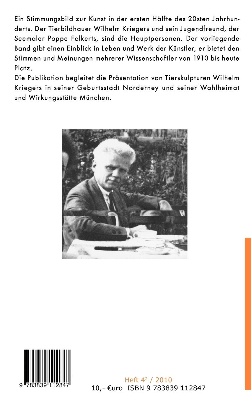 Rückseitencover Wilhelm Krieger