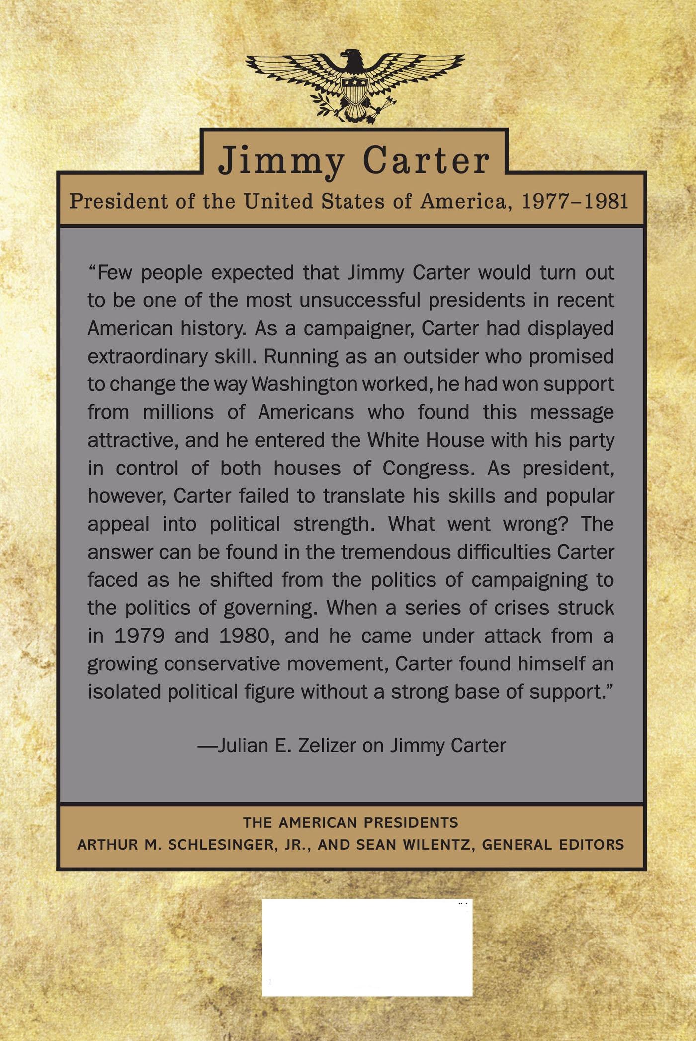 Rückseitencover Jimmy Carter