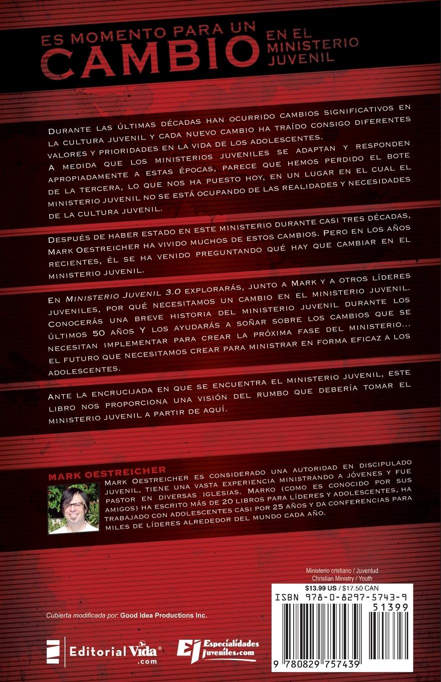 Rückseitencover Ministerio Juvenil 3.0