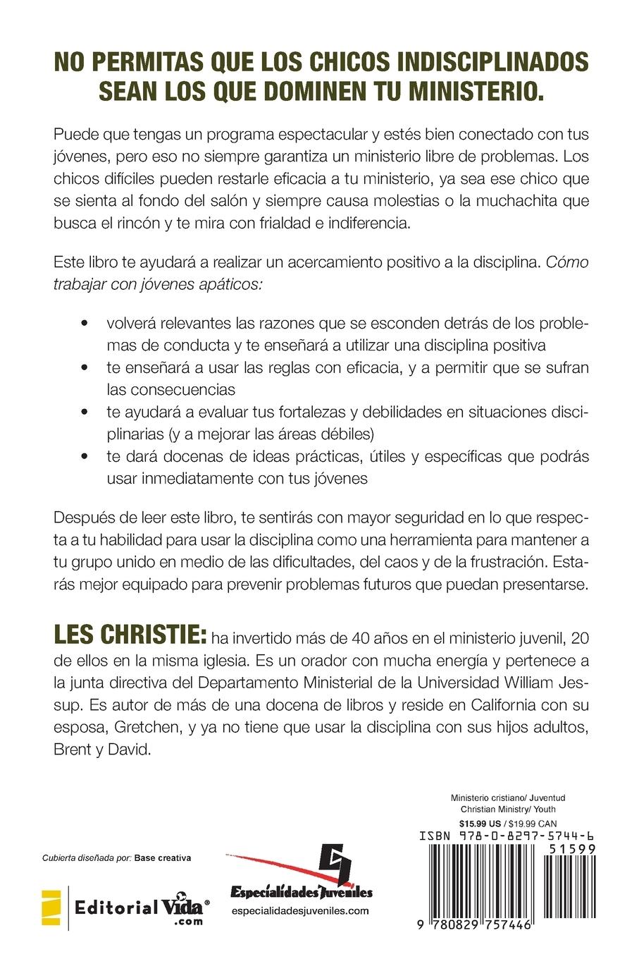 Rückseitencover Cómo trabajar con jóvenes apáticos