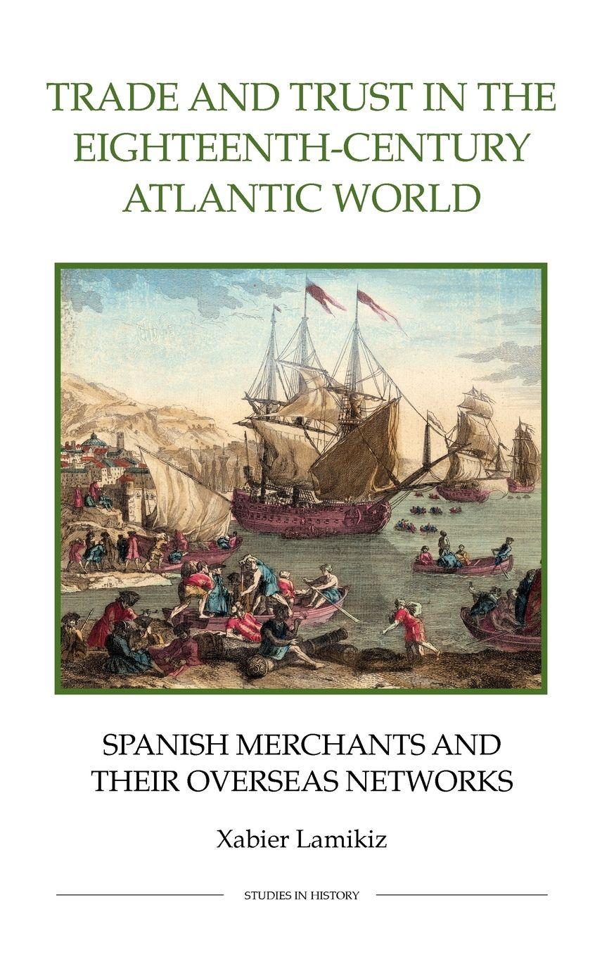 Vorderes Coverbild Trade and Trust in the Eighteenth-Century Atlantic World