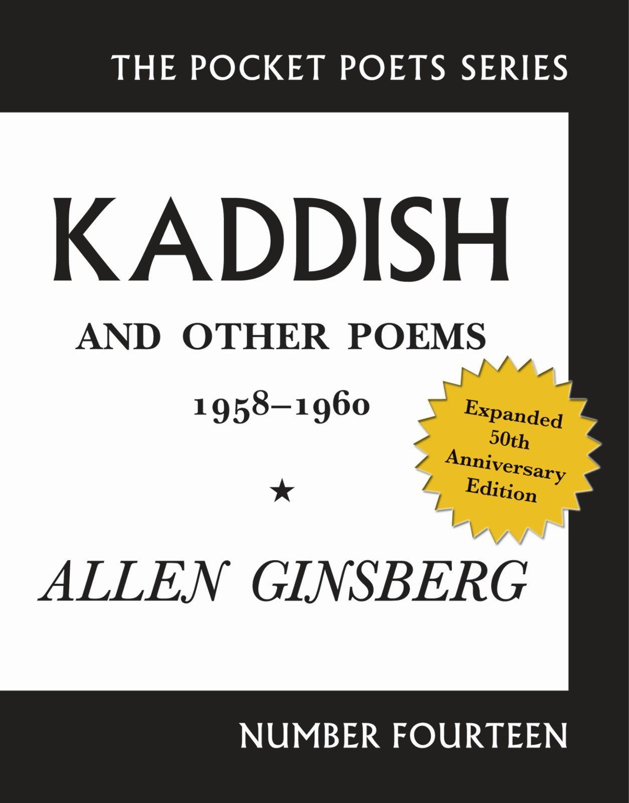 Vorderes Coverbild Kaddish and Other Poems: 1958-1960