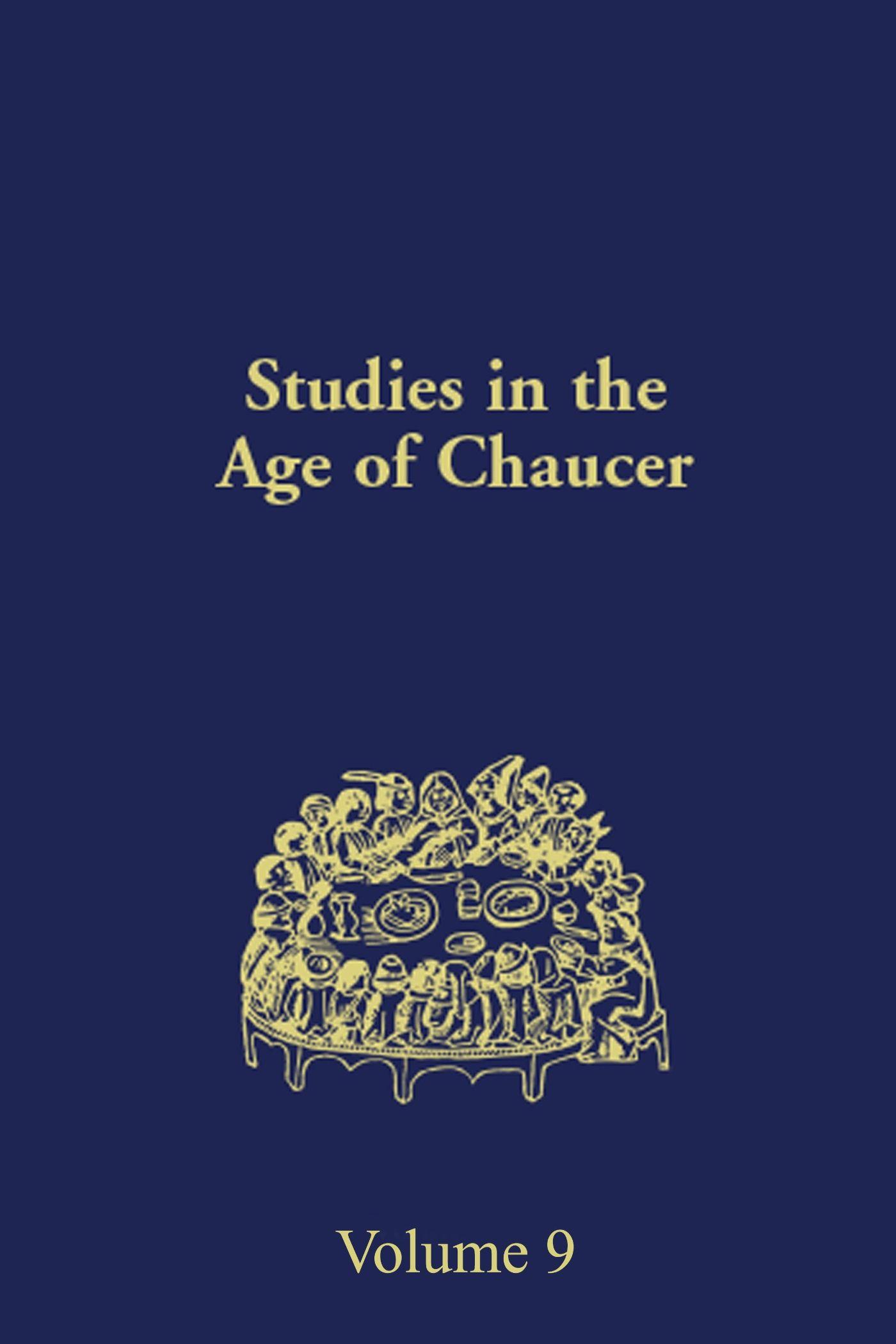 Vorderes Coverbild Studies in the Age  of Chaucer