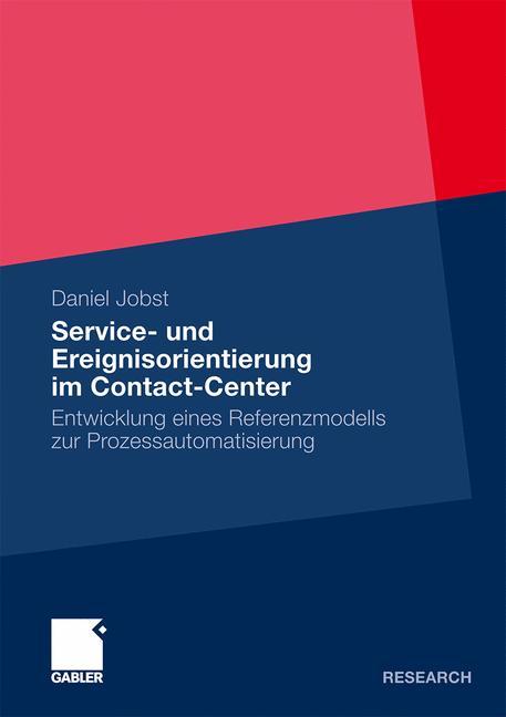 Vorderes Coverbild Service- und Ereignisorientierung im Contact-Center