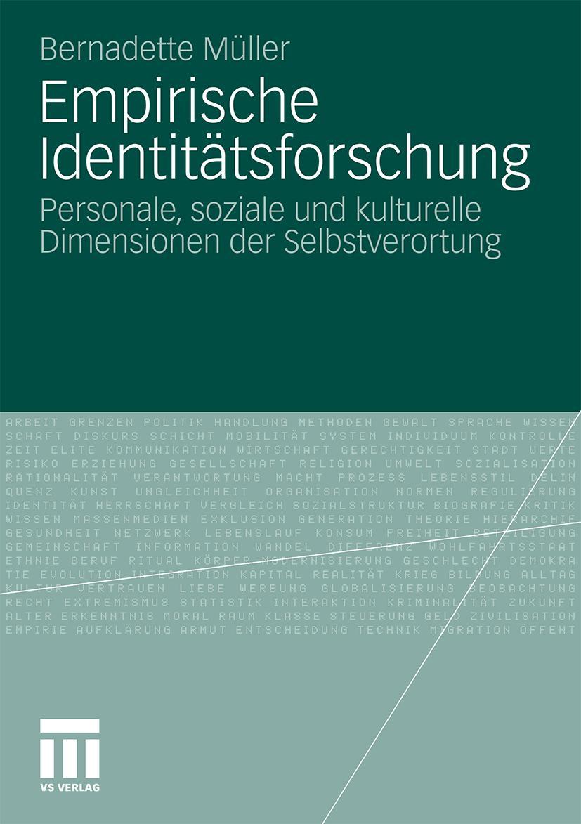 Vorderes Coverbild Empirische Identitätsforschung