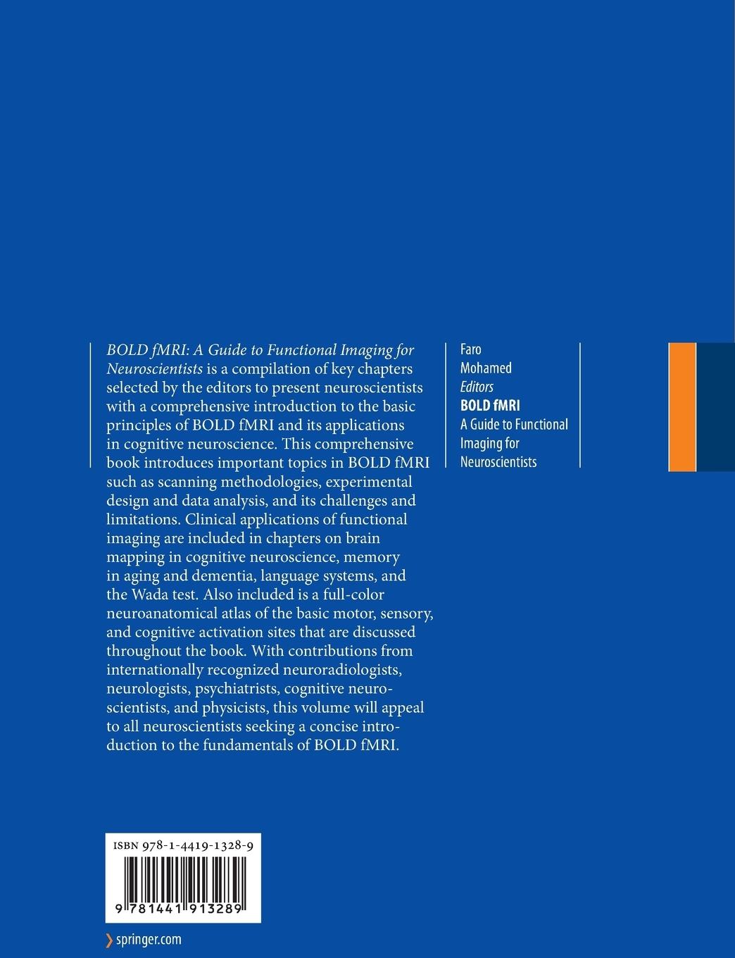 Rückseitencover BOLD fMRI