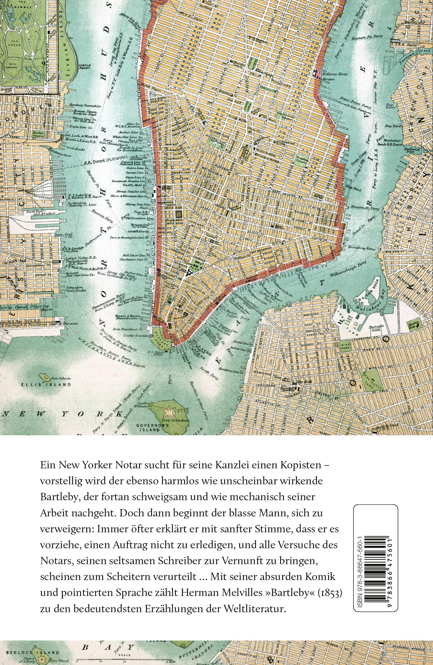 Beispielinhalt (Bild) Bartleby, der Schreiber