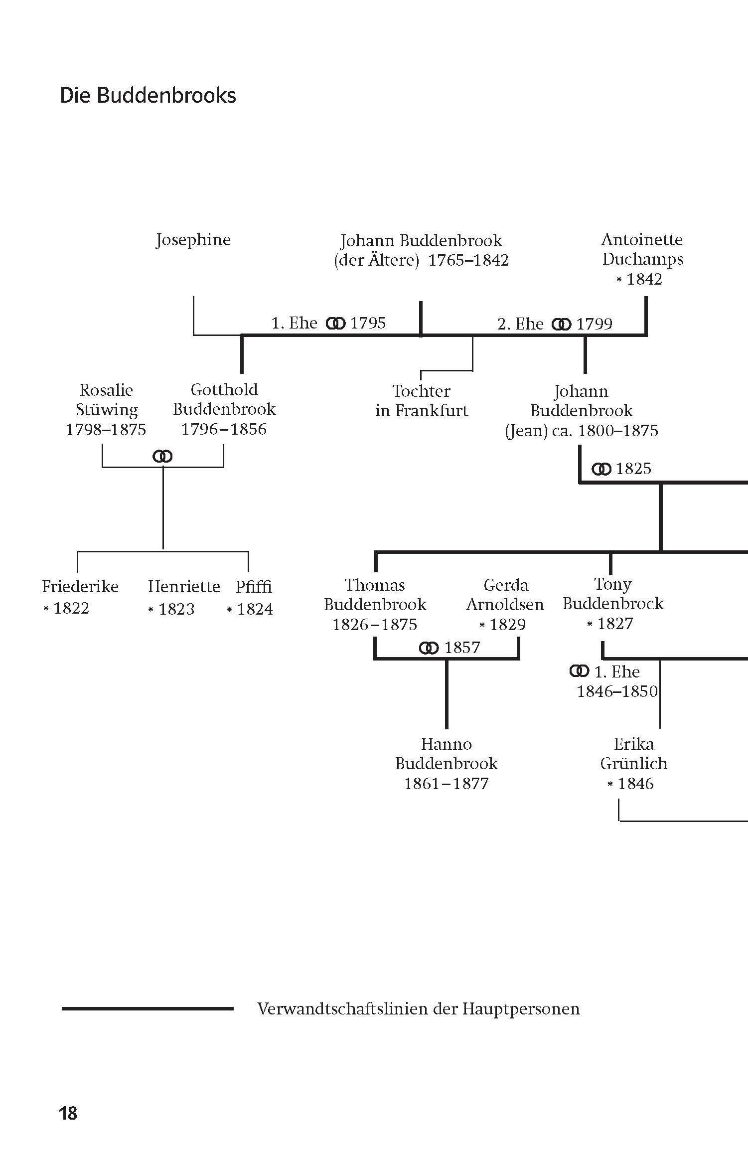 Beispielinhalt (Bild) Lektürehilfen Thomas Mann "Buddenbrooks"
