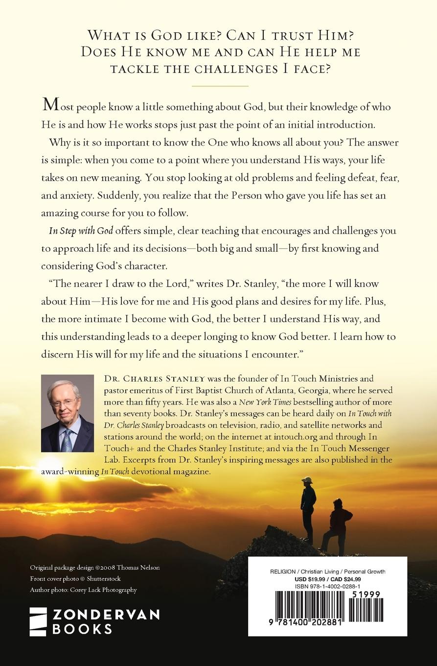 Rückseitencover In Step with God