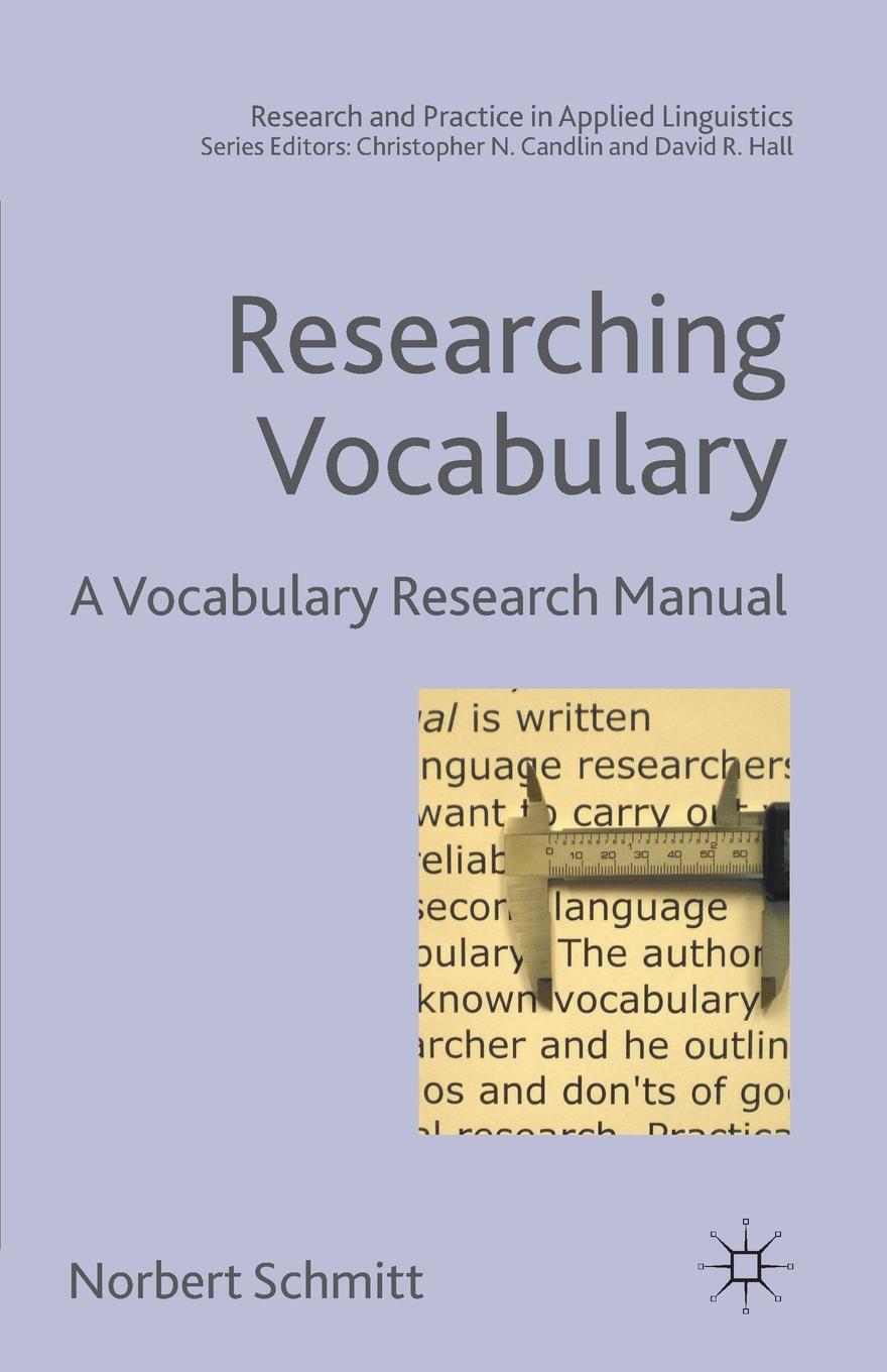 Vorderes Coverbild Researching Vocabulary