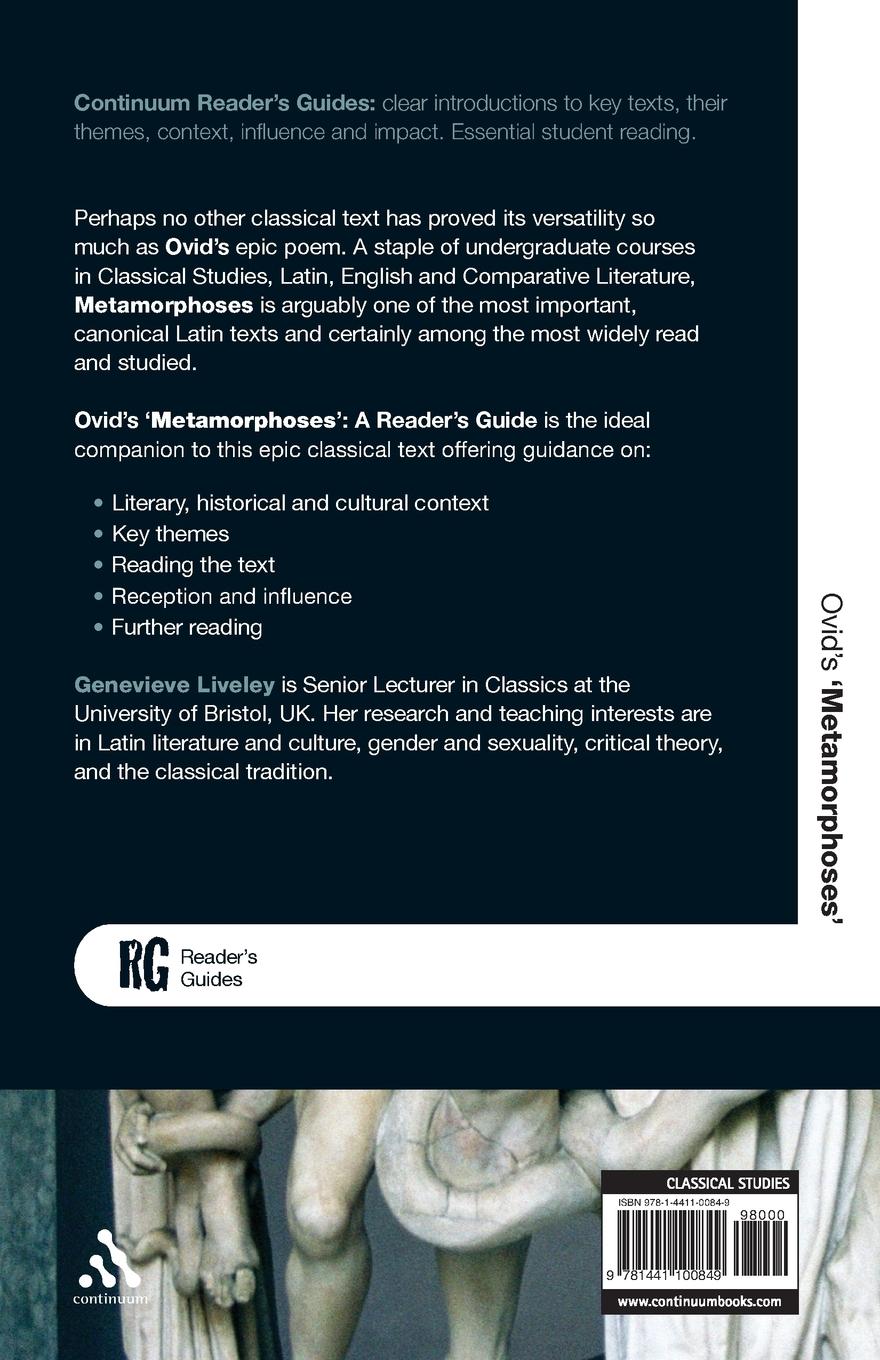 Rückseitencover Ovid's 'Metamorphoses'