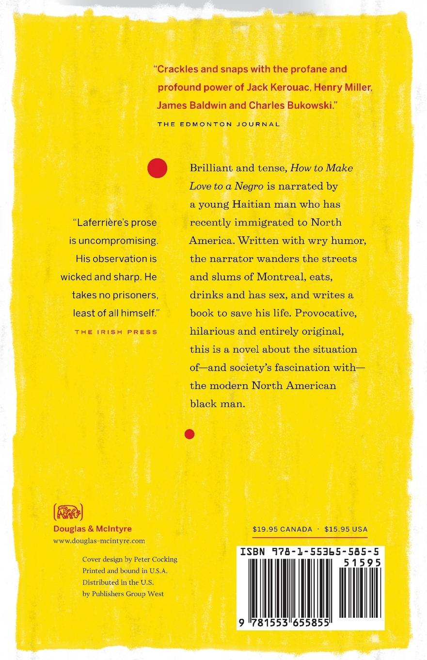 Rückseitencover How to Make Love to a Negro Without Getting Tired