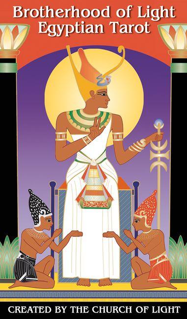 Vorderes Coverbild Brotherhood of Light Egyptian Tarot