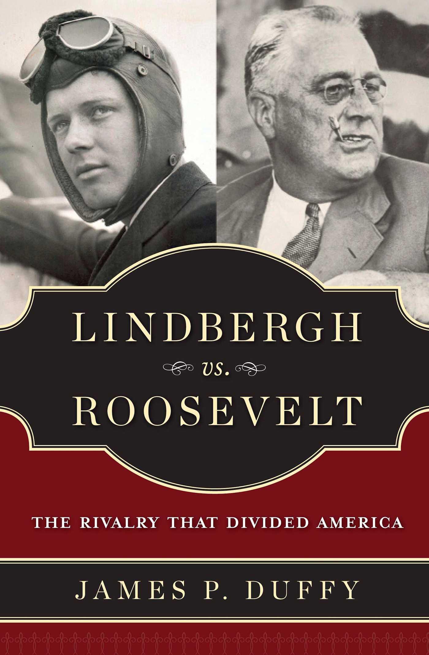 Vorderes Coverbild Lindbergh vs. Roosevelt