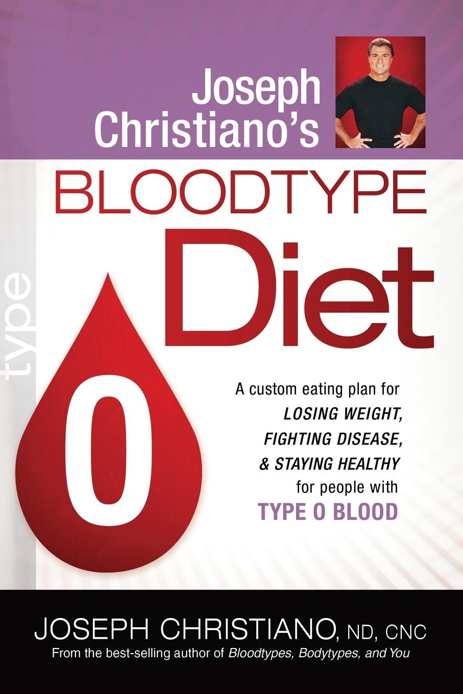 Vorderes Coverbild Joseph Christiano's Bloodtype Diet O
