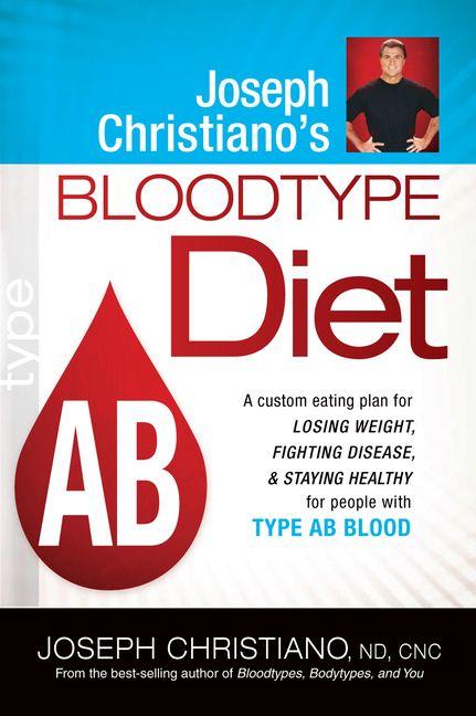 Vorderes Coverbild Joseph Christiano's Bloodtype Diet AB