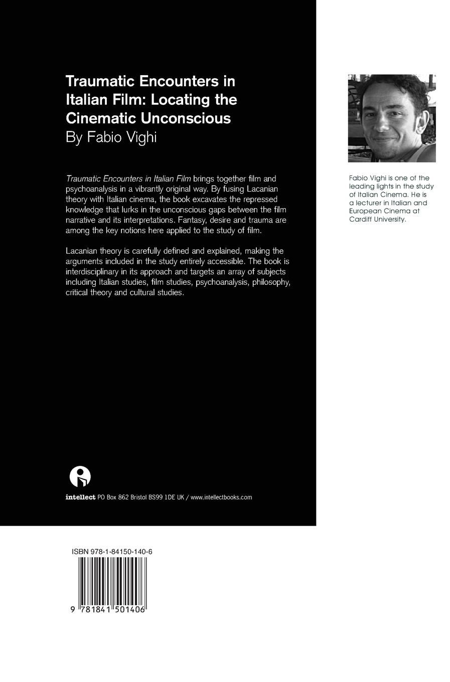 Rückseitencover Traumatic Encounters in Italian Film
