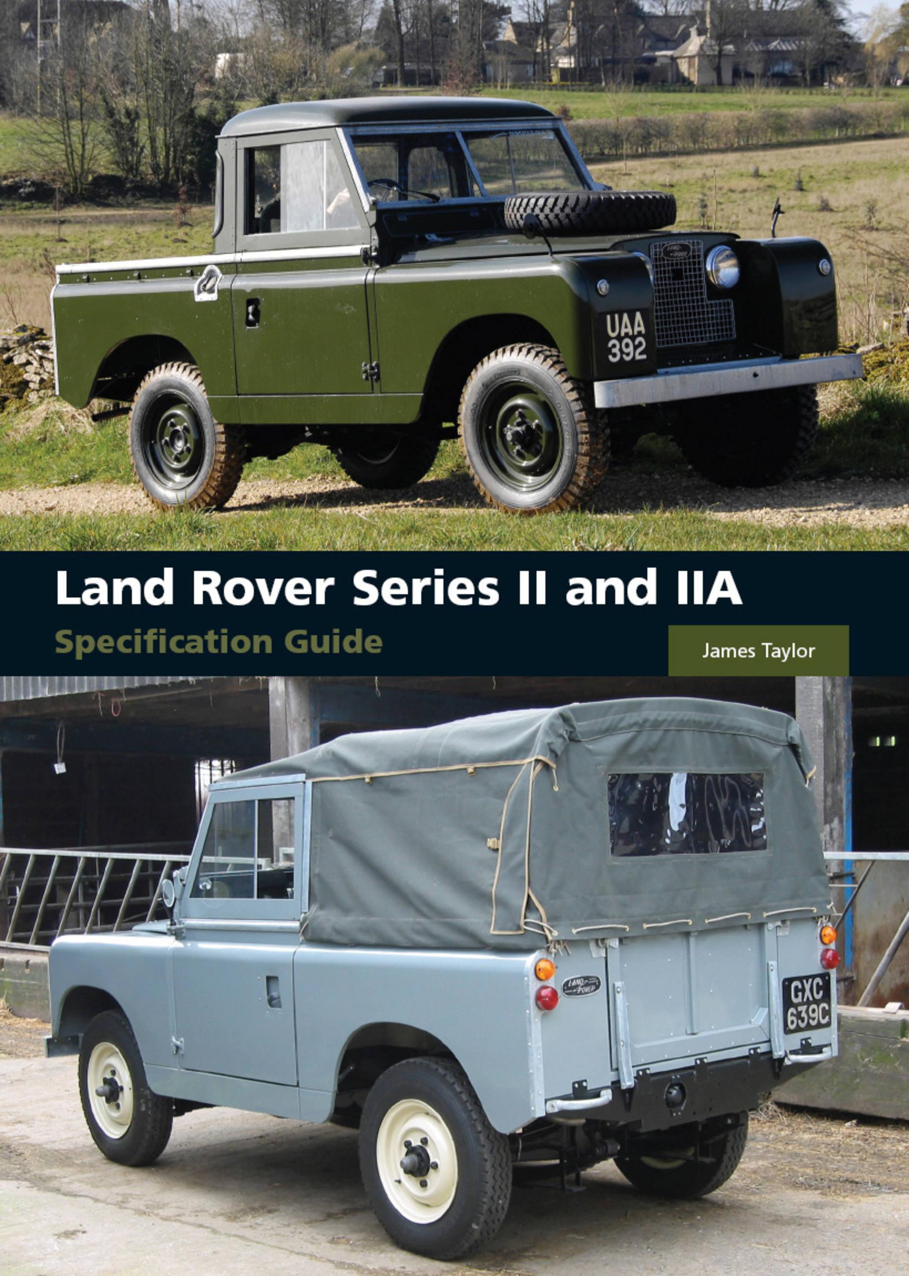 Vorderes Coverbild Land Rover Series II and IIA Specification Guide