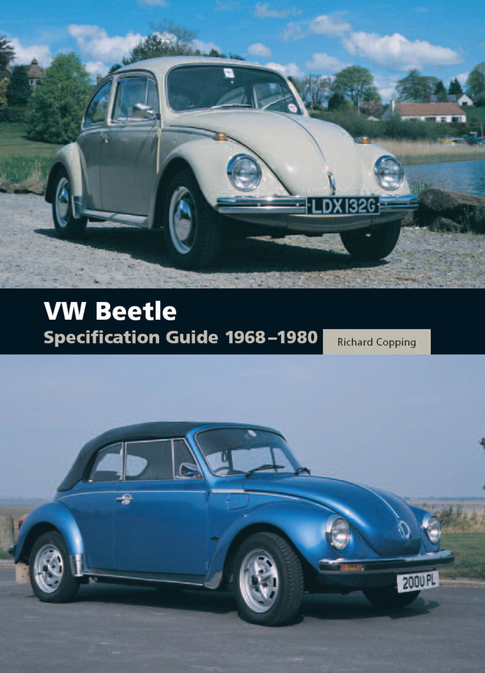 Vorderes Coverbild VW Beetle Specification Guide 1968-1980