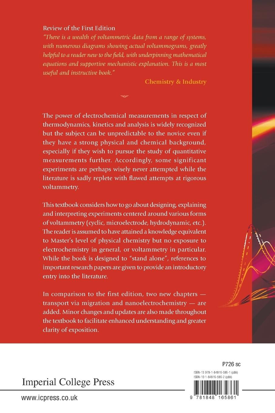 Rückseitencover UNDERSTAND VOLTAMMETRY (2ND ED)