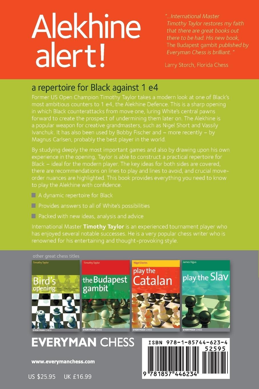 Rückseitencover Alekhine Alert!