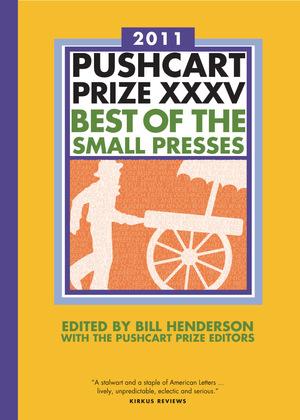 Vorderes Coverbild The Pushcart Prize XXXV