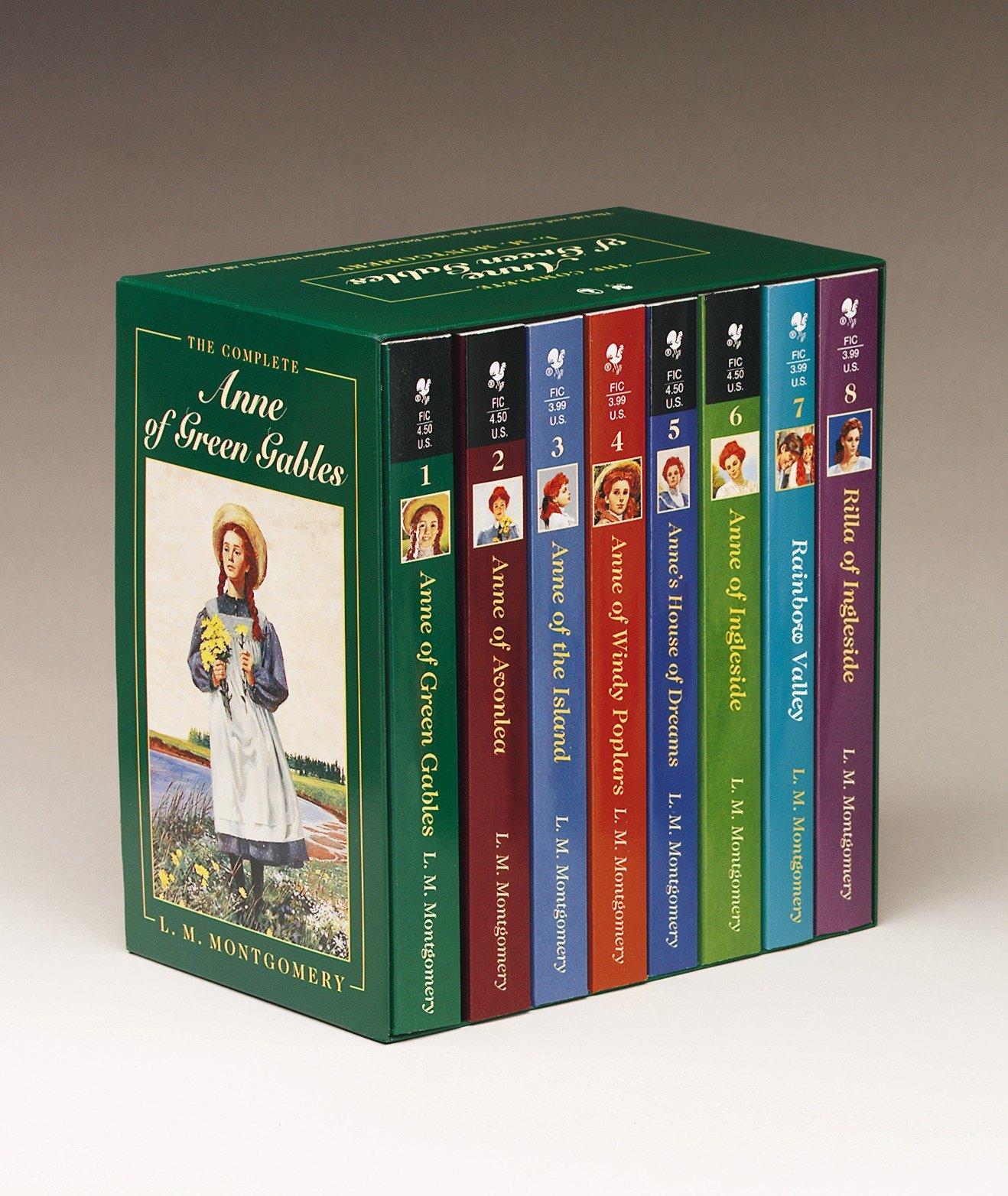 Vorderes Coverbild Anne of Green Gables, Complete 8-Book Box Set