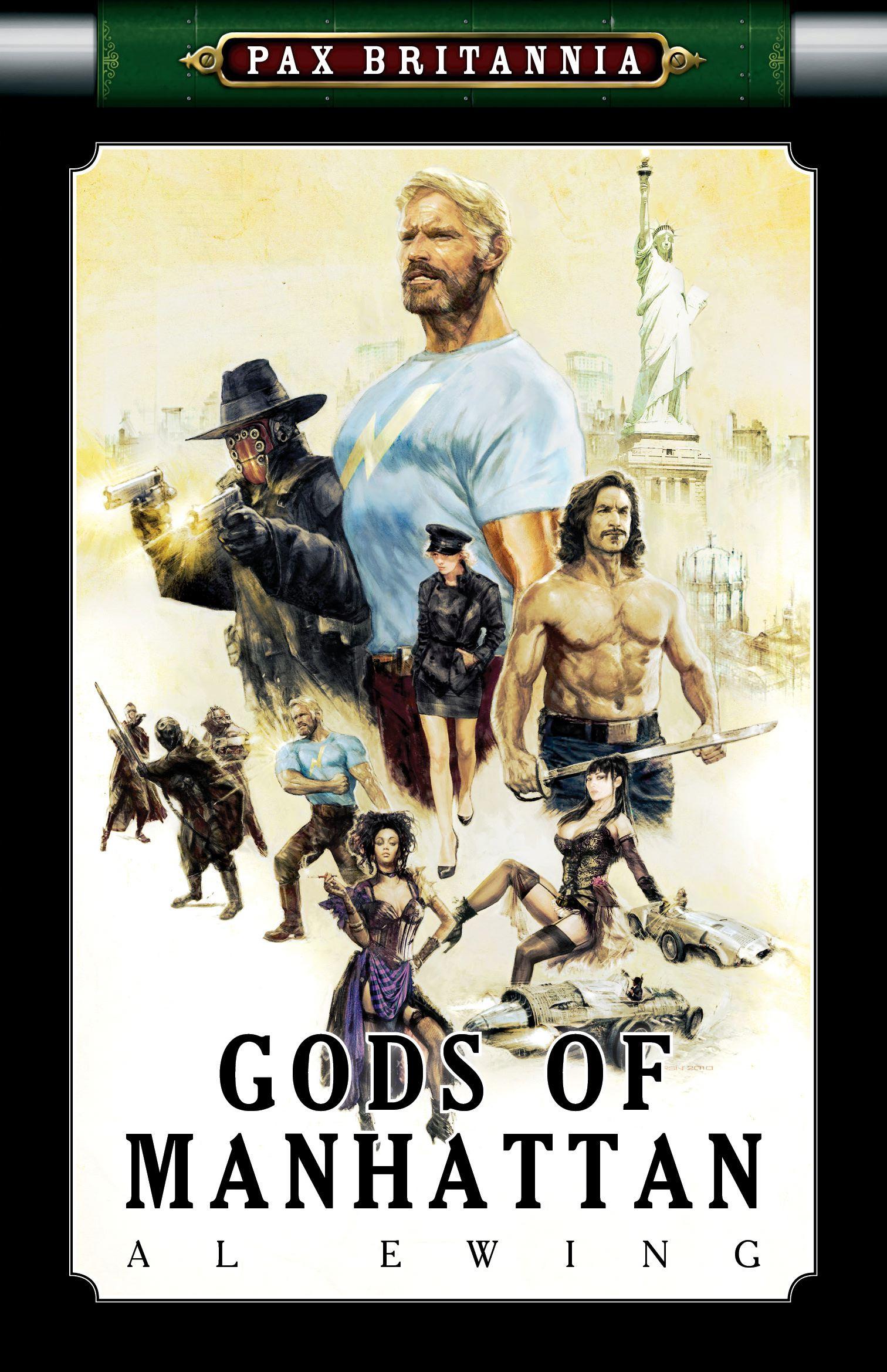 Vorderes Coverbild Gods of Manhattan