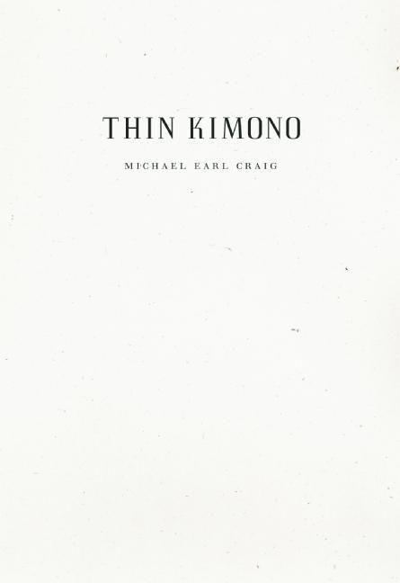 Vorderes Coverbild Thin Kimono