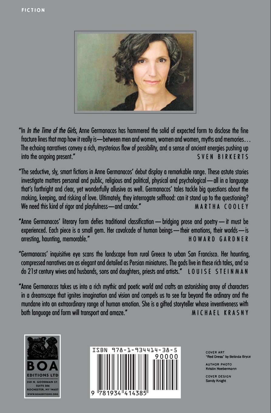 Rückseitencover In the Time of the Girls