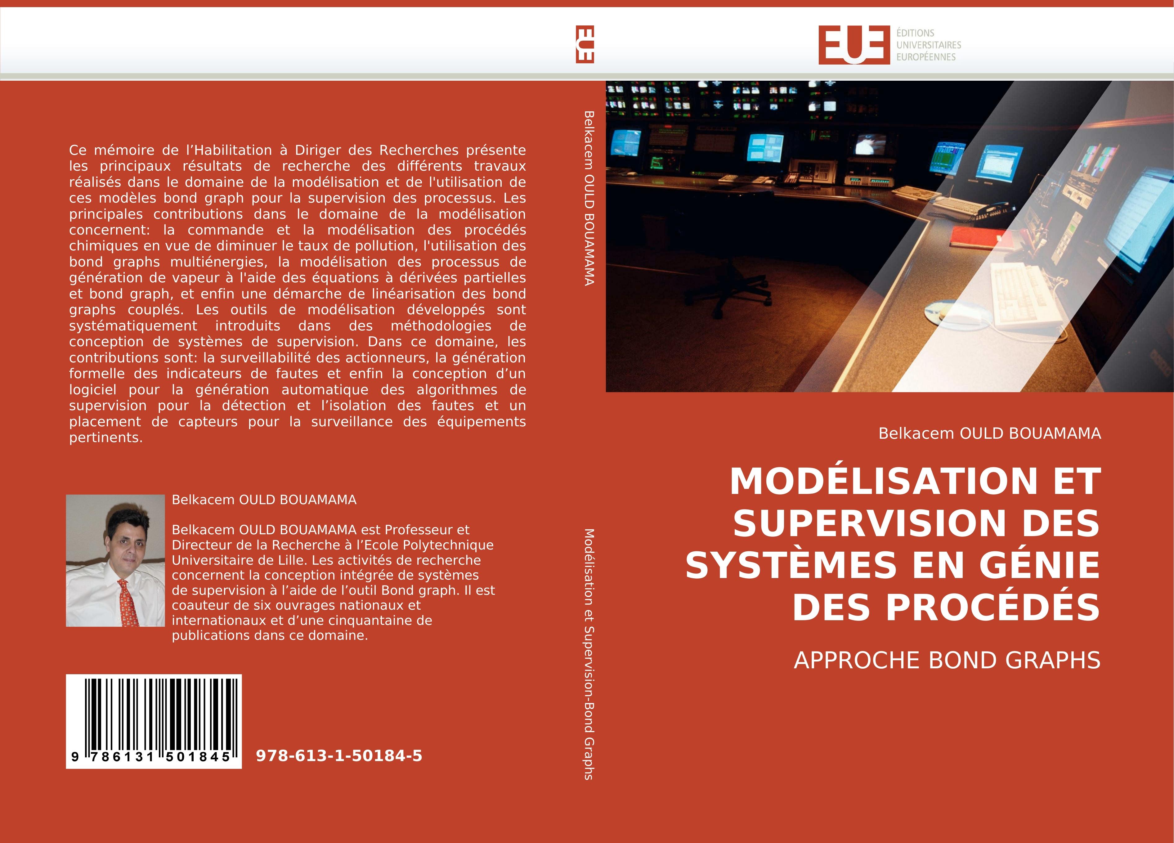 Vorderes Coverbild MODÉLISATION ET SUPERVISION DES SYSTÈMES EN GÉNIE DES PROCÉDÉS