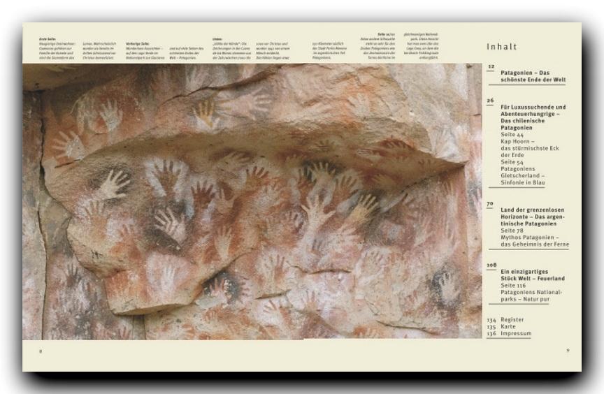 Beispielinhalt (Bild) Reise durch Patagonien