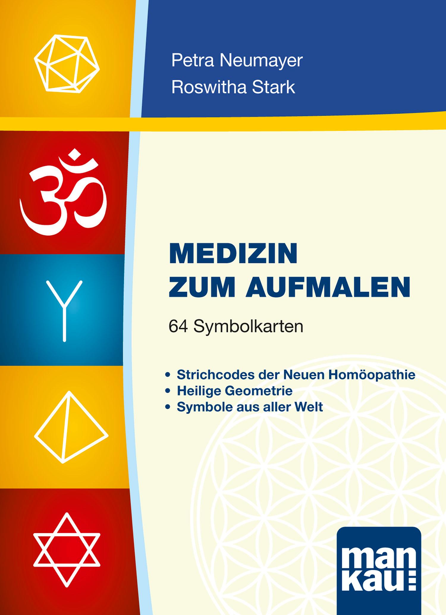 Vorderes Coverbild Medizin zum Aufmalen. Kartenset mit 64 Symbolkarten
