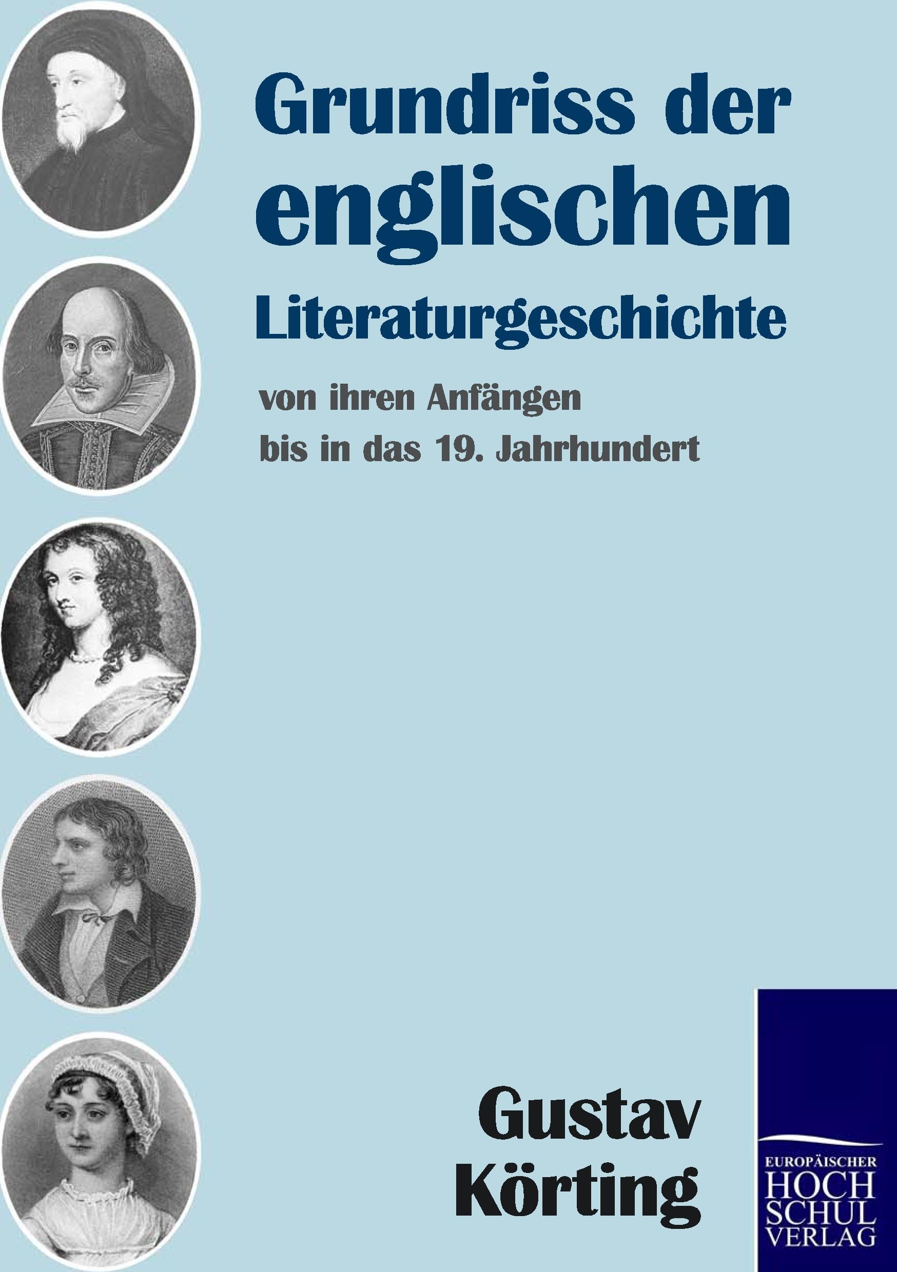 Vorderes Coverbild Grundriss der englischen Literaturgeschichte