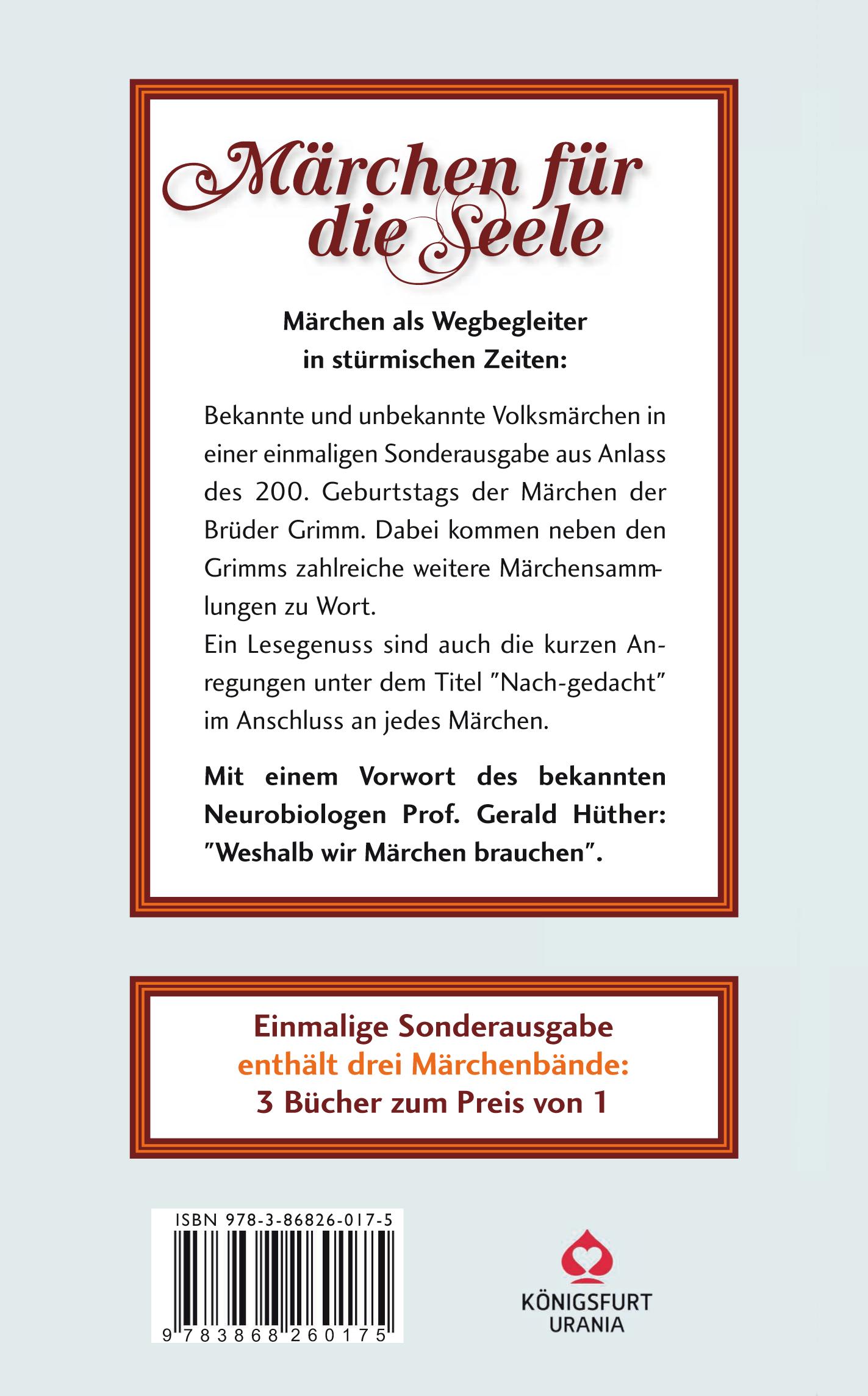 Rückseitencover Märchen für die Seele