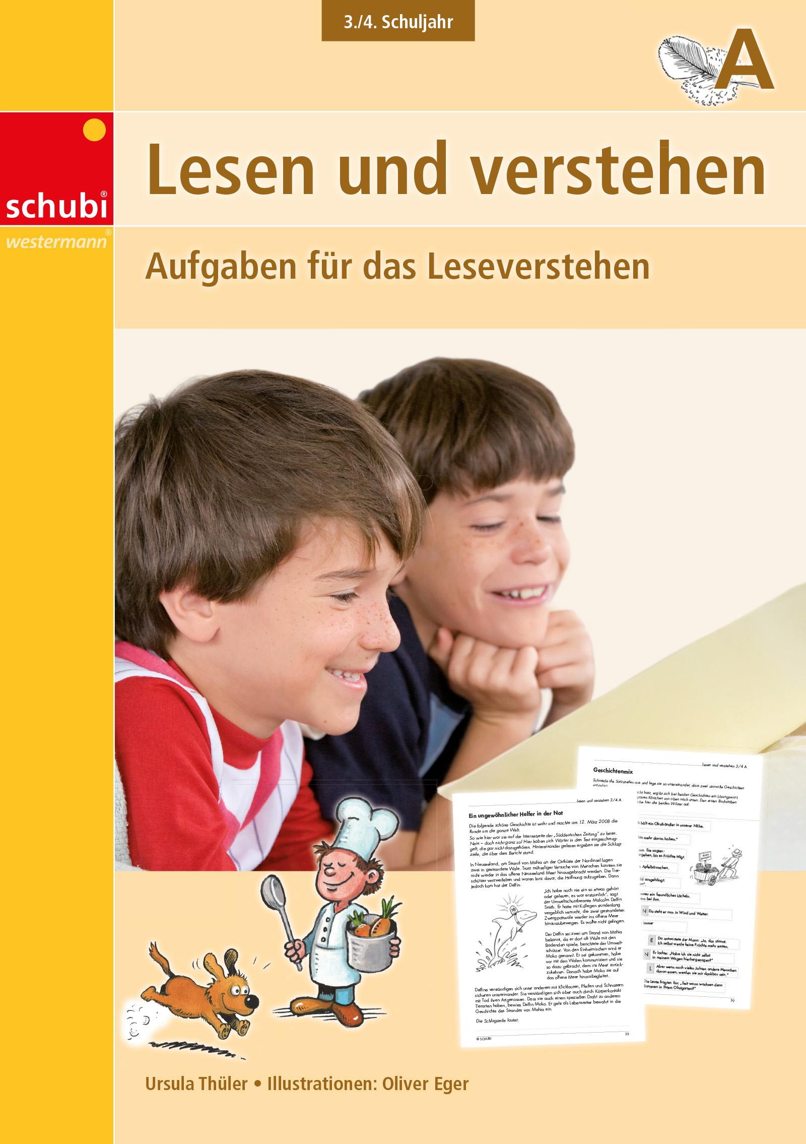 Vorderes Coverbild Lesen und verstehen, 3./4. Schuljahr A