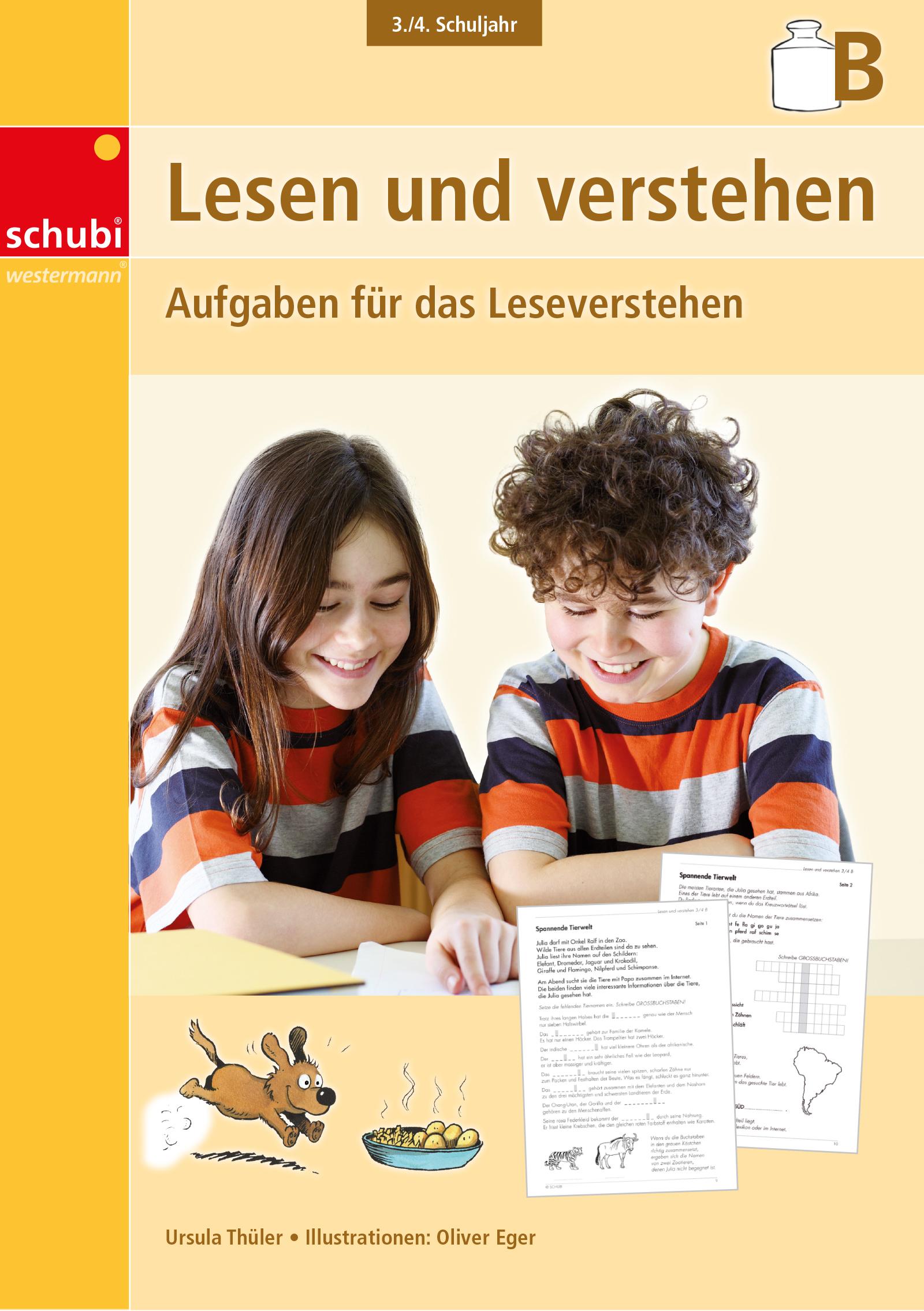 Vorderes Coverbild Lesen und verstehen, 3./4. Schuljahr B