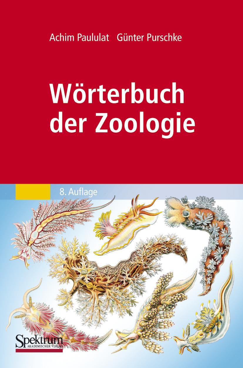 Vorderes Coverbild Wörterbuch der Zoologie