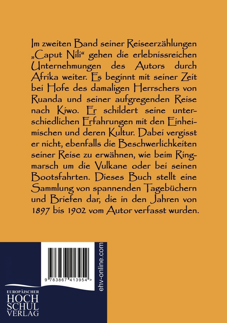 Rückseitencover Caput Nili