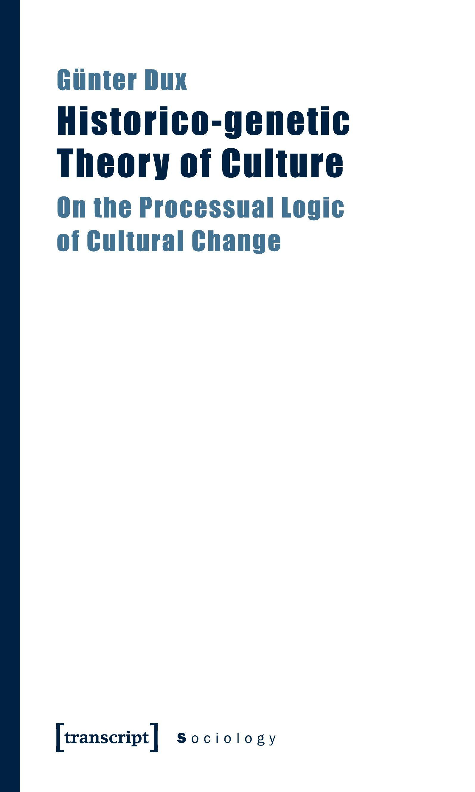 Vorderes Coverbild Historico-genetic Theory of Culture