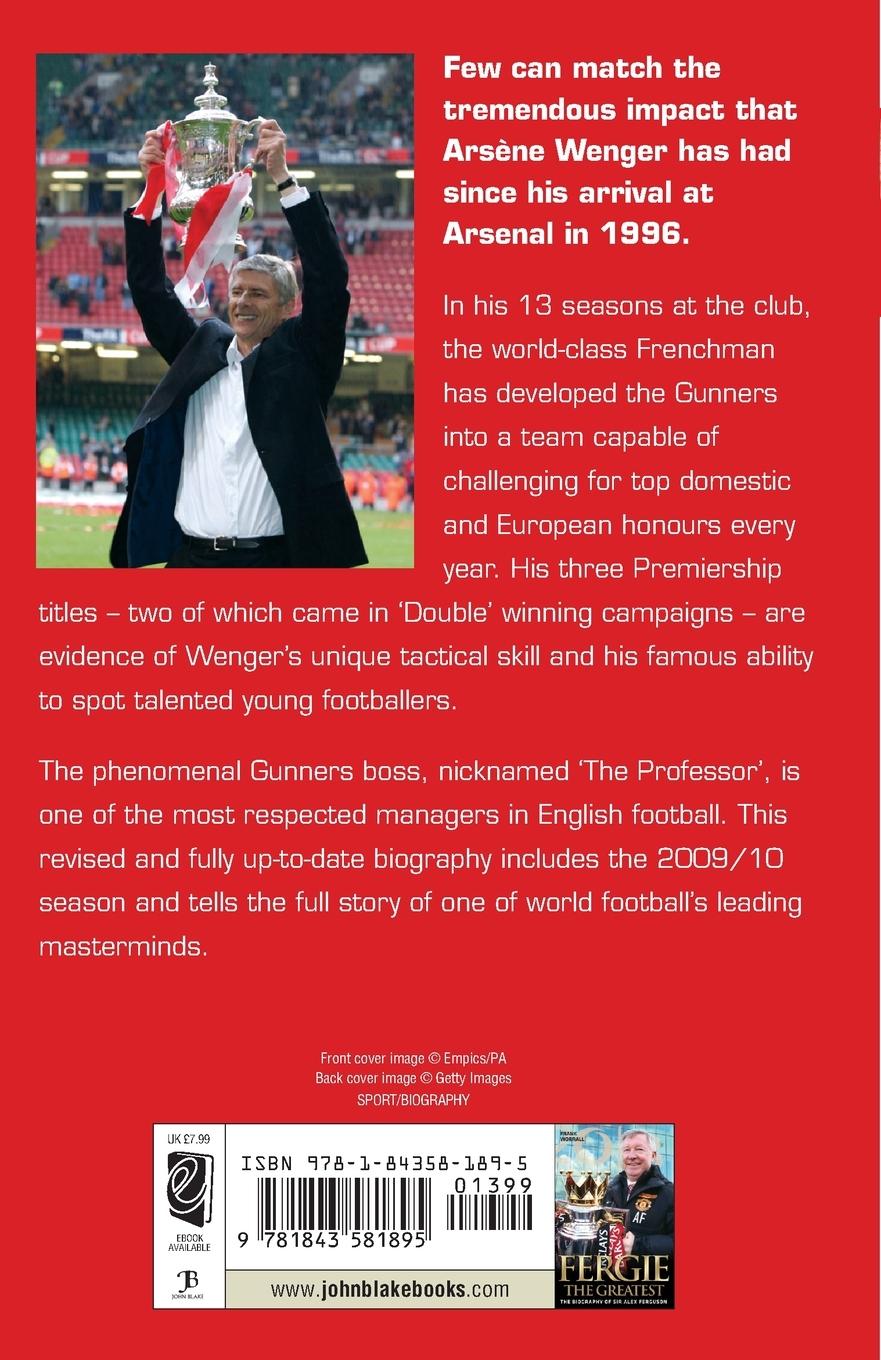 Rückseitencover Arsene Wenger - Pure Genius