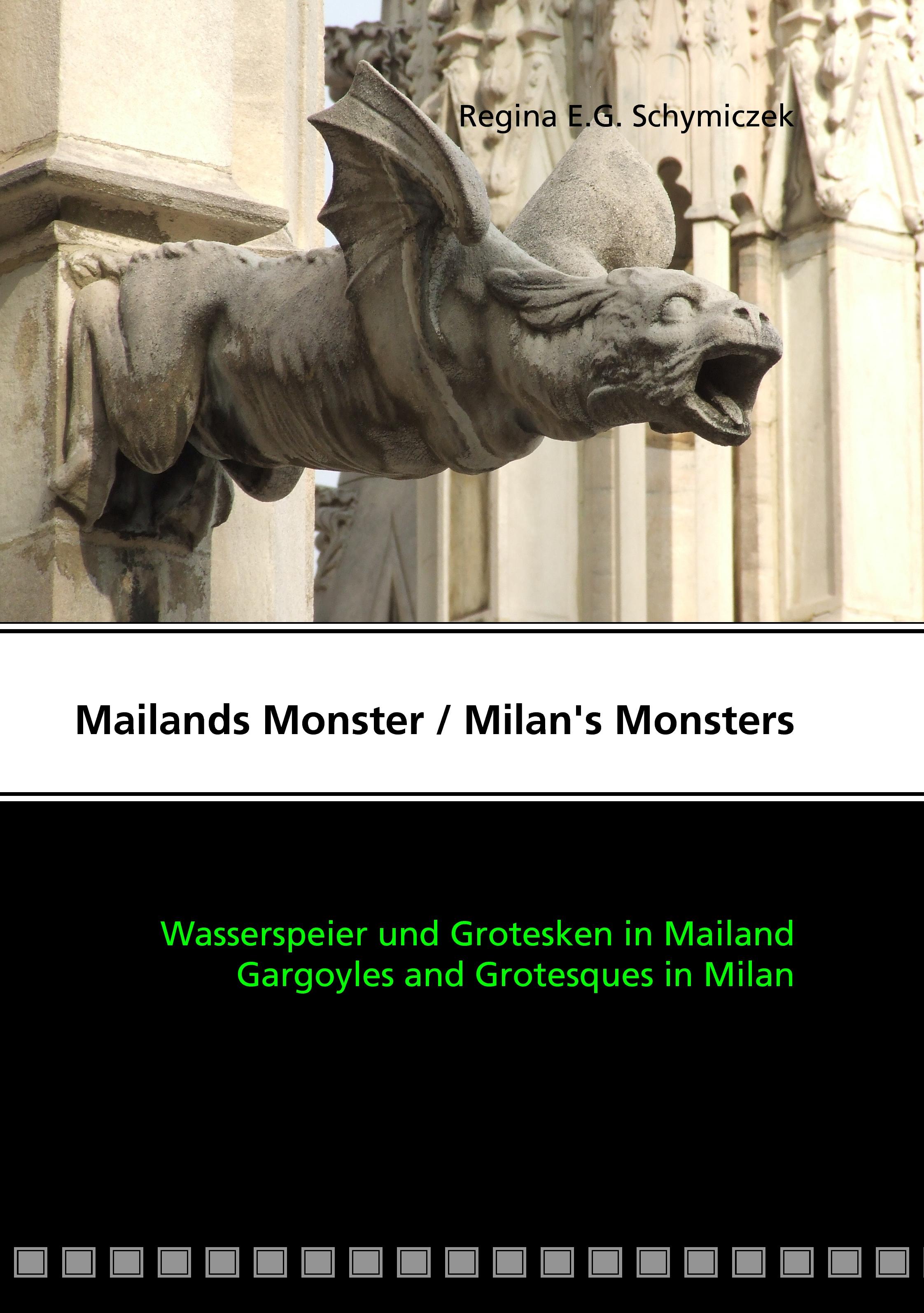 Vorderes Coverbild Mailands Monster / Milan's Monsters