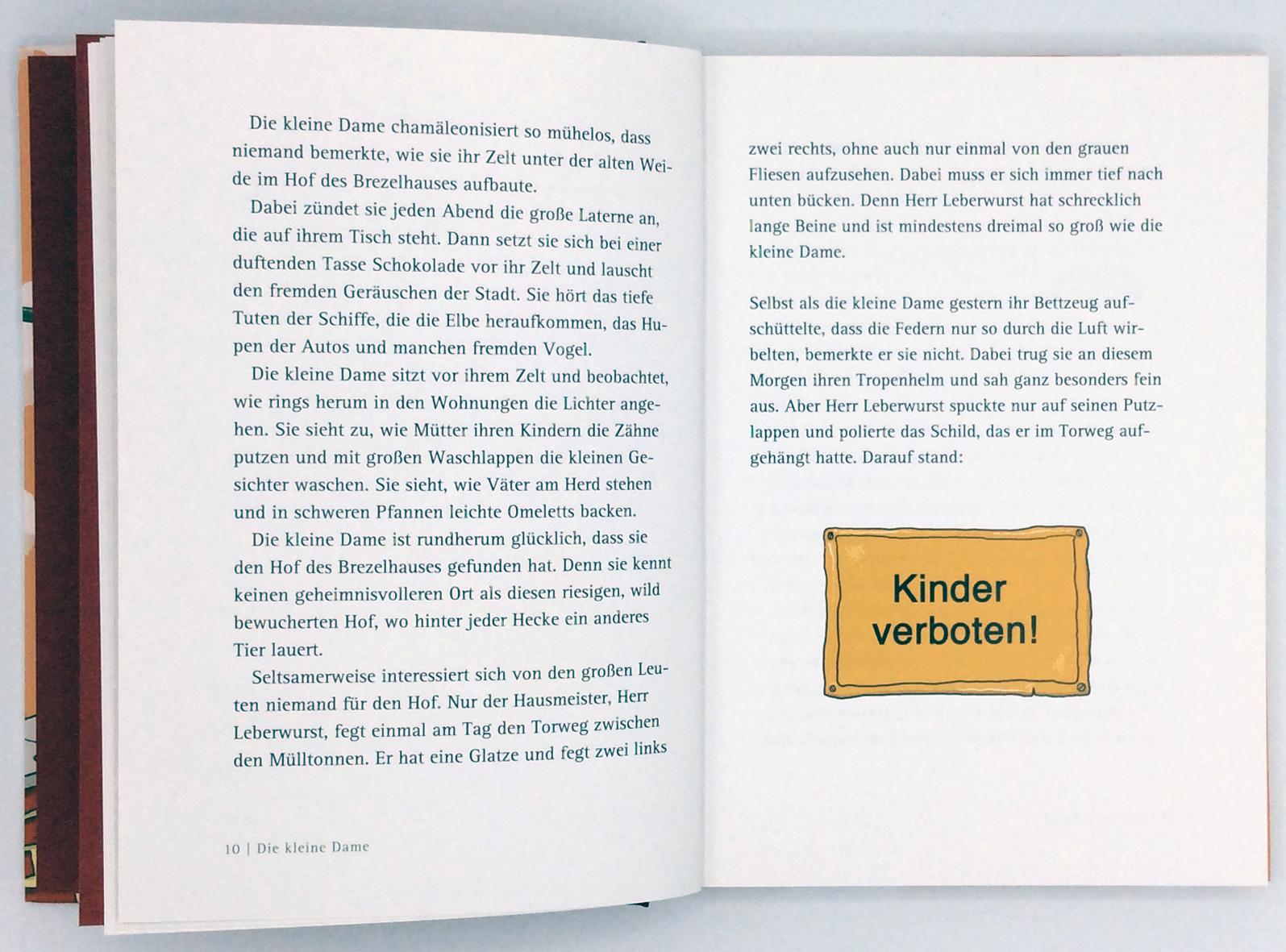 Beispielinhalt (Bild) Die kleine Dame 1