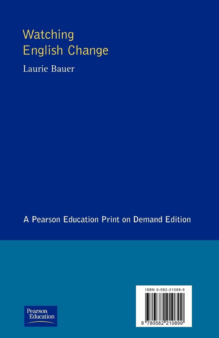 Rückseitencover Watching English Change