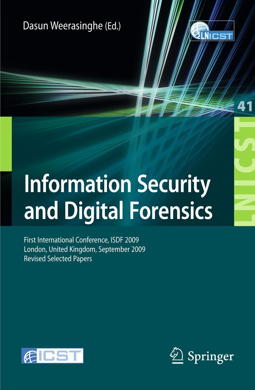 Vorderes Coverbild Information Security and Digital Forensics