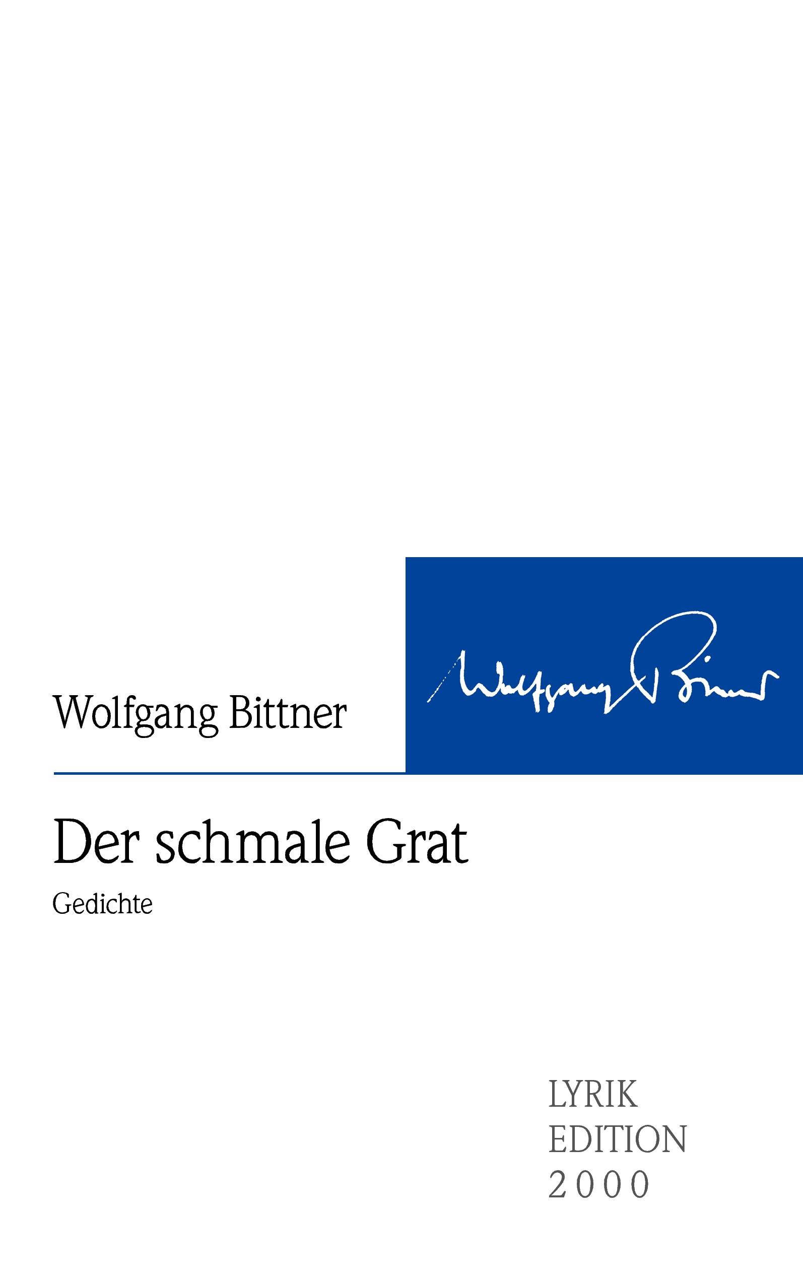 Vorderes Coverbild Der schmale Grat