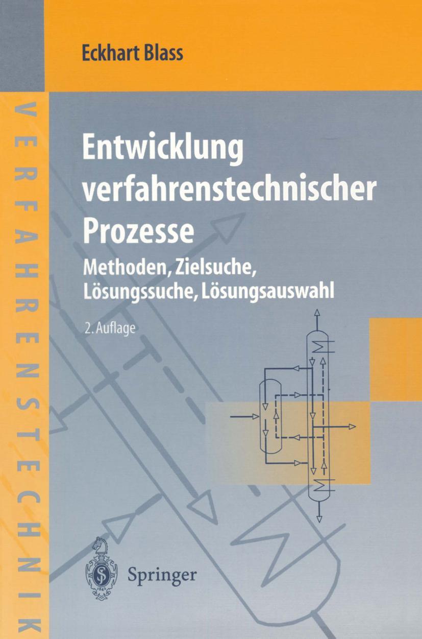 Vorderes Coverbild Entwicklung verfahrenstechnischer Prozesse