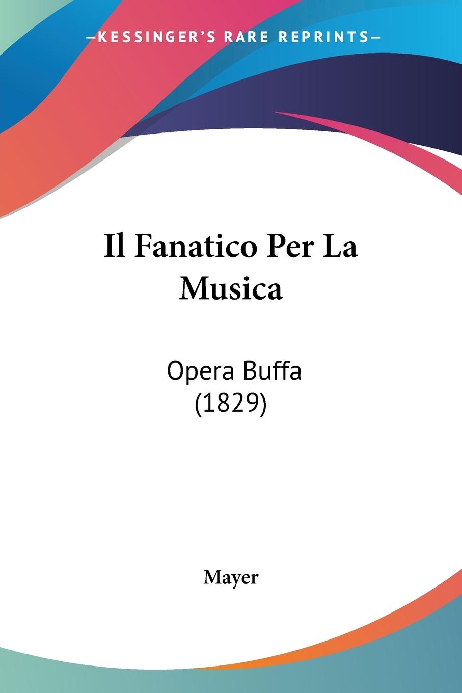 Vorderes Coverbild Il Fanatico Per La Musica